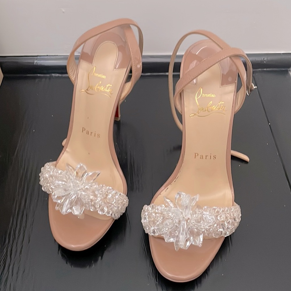 Christian louboutin crystal queen in 36/6. Gorgeous and in mint condition